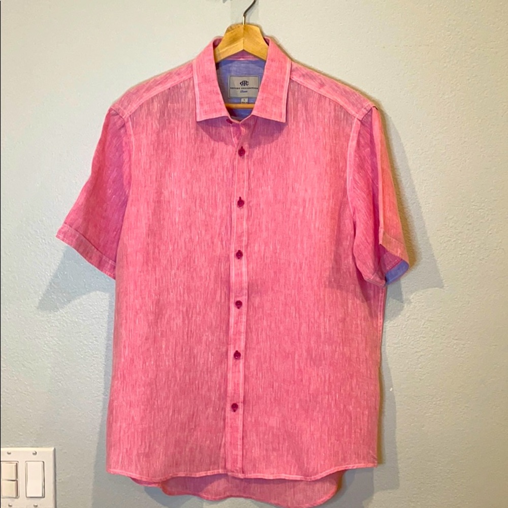 Nwot Report Collection Button Down Short Sleeve - image 4